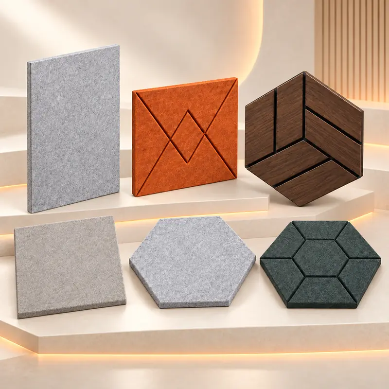 Polyester fiber acoustic panel series overview